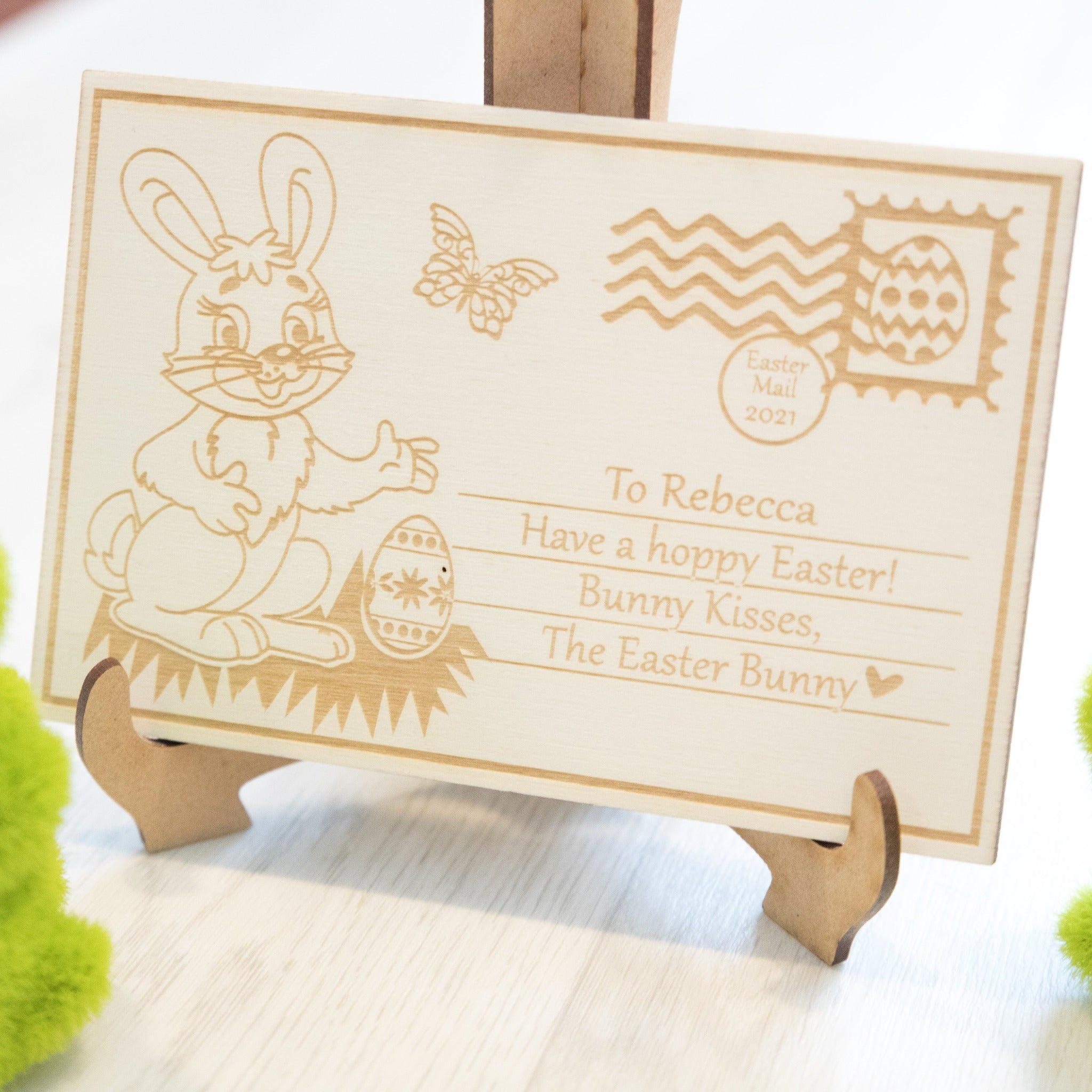 Personalised Easter Postcard