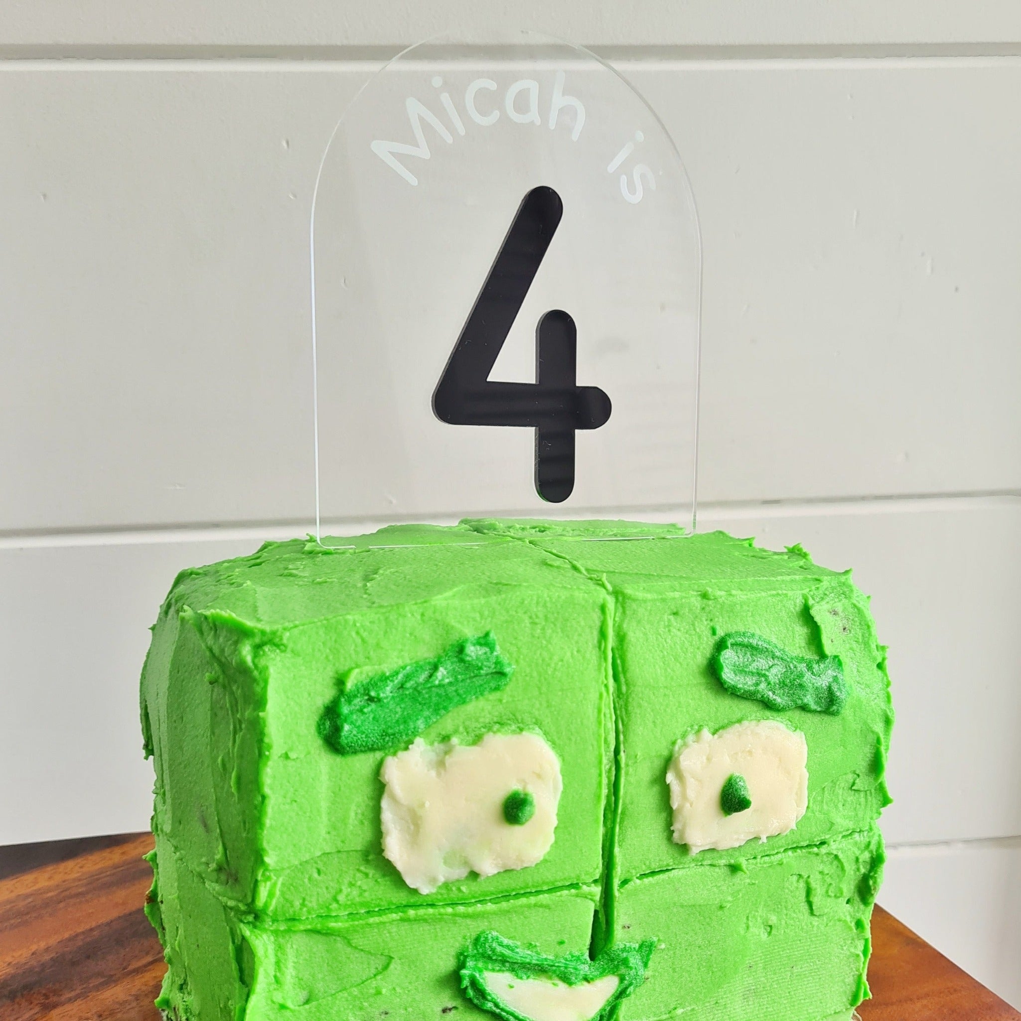 Numberling Cake Topper