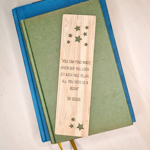 Dr Seuss Bamboo Bookmark