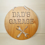 Load image into Gallery viewer, Dad&#39;s Garage Sign - SECONDS
