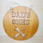 Load image into Gallery viewer, Dad&#39;s Shed Sign - SECONDS
