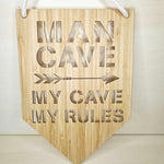 Load image into Gallery viewer, Man Cave Sign - READY TO SEND
