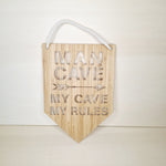 Load image into Gallery viewer, Man Cave Sign - READY TO SEND
