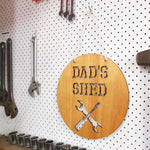 Load image into Gallery viewer, Round Garage Sign
