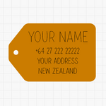Load image into Gallery viewer, Luggage bag tag
