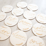 Load image into Gallery viewer, Baby Milestone Signs - Nature Print
