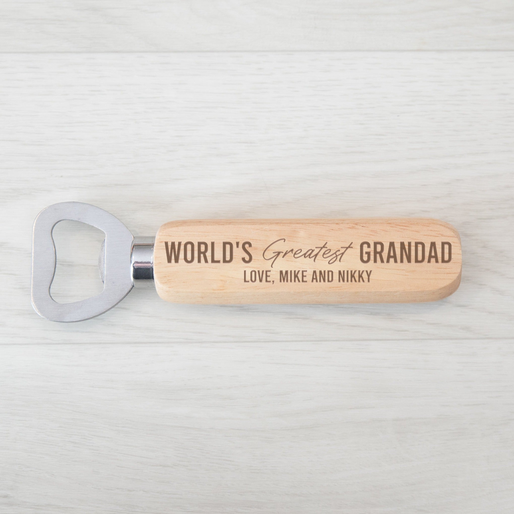 Custom Bottle Opener - Handheld