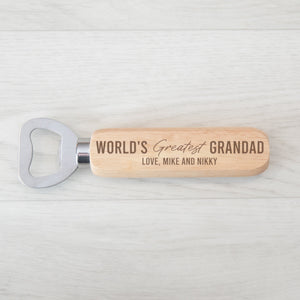 Custom Bottle Opener - Handheld