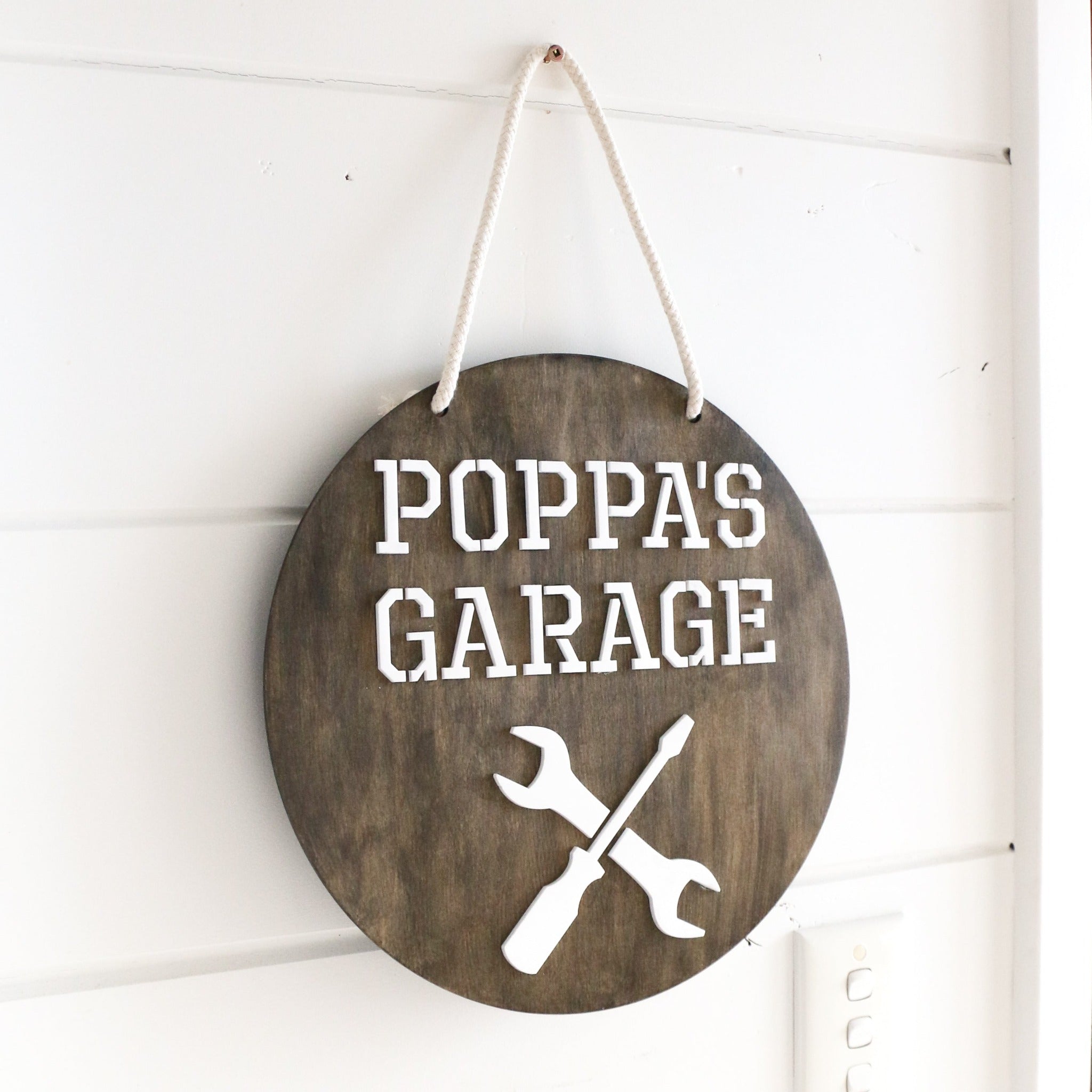 3D Garage Sign