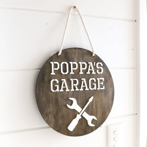 3D Garage Sign