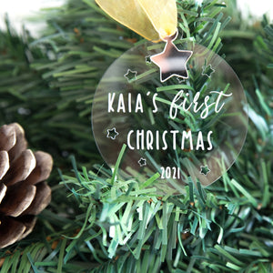 First Christmas Decoration