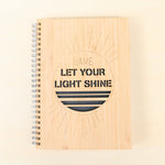 Load image into Gallery viewer, Personalised Notebook - Let Your Light Shine
