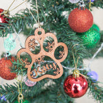 Load image into Gallery viewer, Personalised Paw Print Decoration
