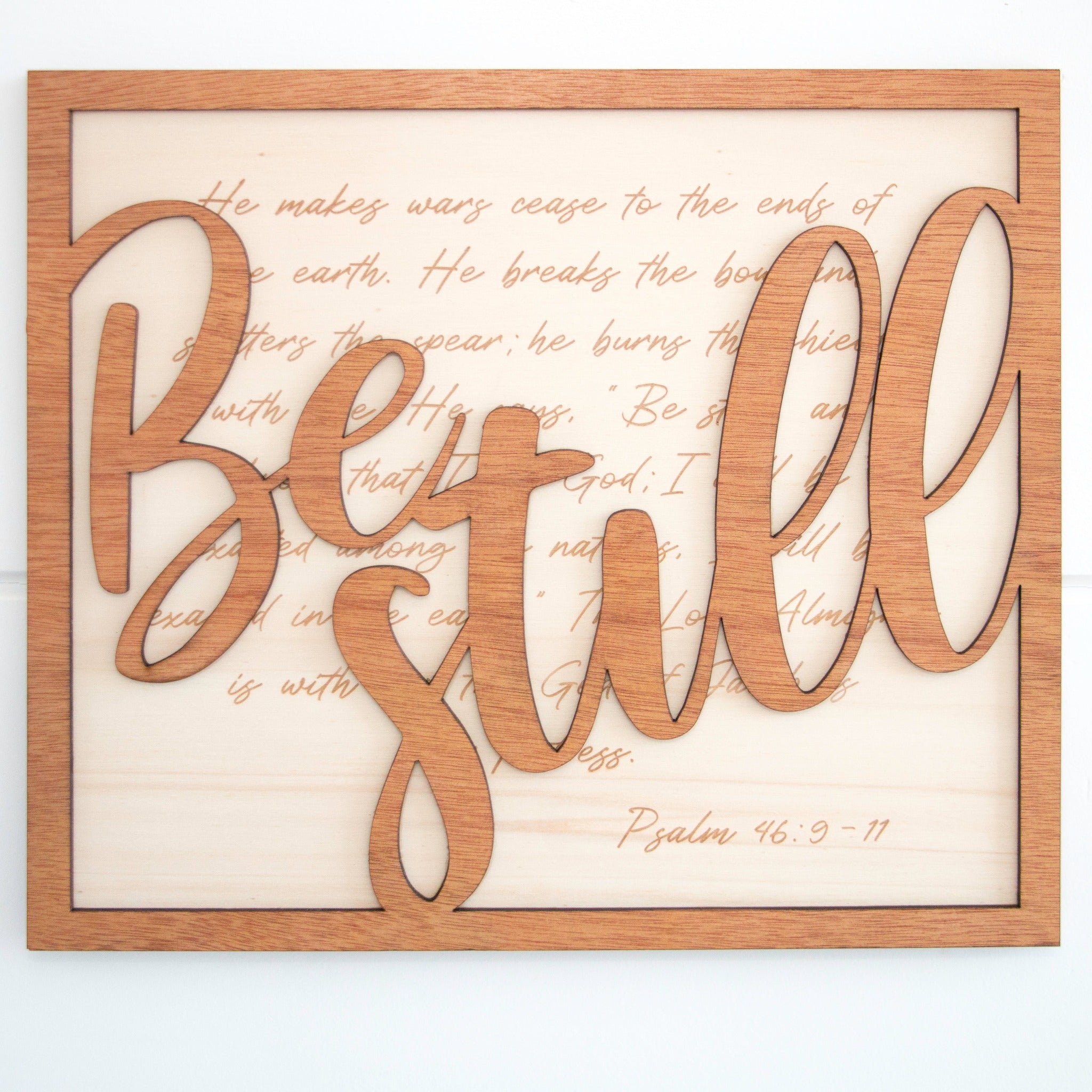 Be Still Wall Art