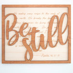 Load image into Gallery viewer, Be Still Wall Art
