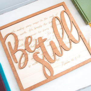 Be Still Wall Art
